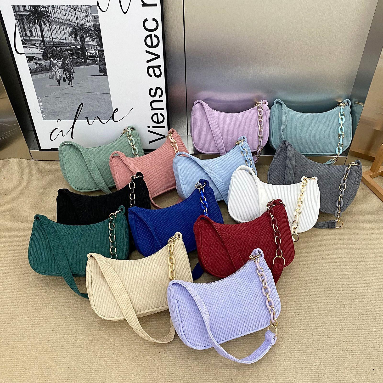 Korean Style Corduroy Crossbody Shoulder Bag - Solid Color, Casual Mini Literary Design for Women
Korean Style Corduroy Crossbody Shoulder Bag - Solid Color, Casual Mini Literary Design for Women