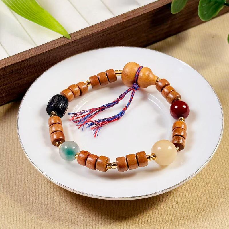 Walnut Wood Bead Bracelet for Wealth & Fortune - Versatile Unisex Buddhist Jewelry
Walnut Wood Bead Bracelet for Wealth & Fortune - Versatile Unisex Buddhist Jewelry