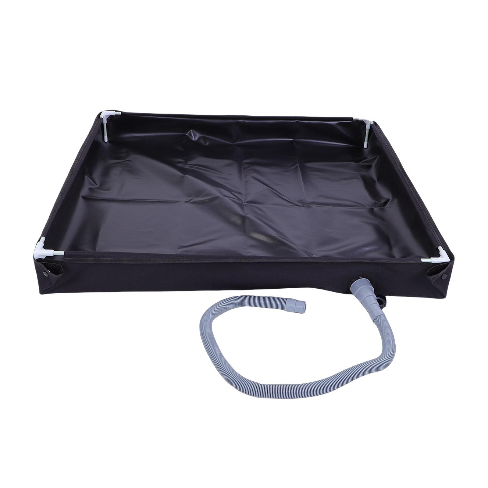 Portable Shower Tray 31.5x31.5x3.9 Inch Foldable Shower Base with Bottom Drain Detachable Drain Pipe for Tent Camping RV Beach
Portable Shower Tray 31.5x31.5x3.9 Inch Foldable Shower Base with Bottom Drain Detachable Drain Pipe for Tent Camping RV Beach