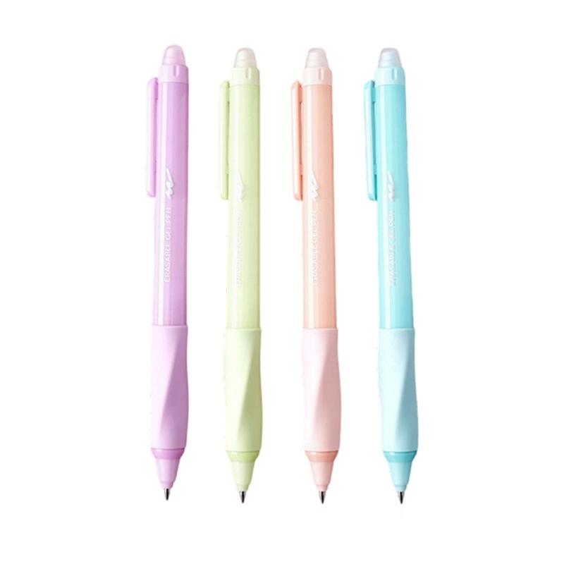 4Pcs Erasable Gel Pen Ergonomic Silicone Grip Retractable Gel Inks Pen 0.5MM for Note Taking School Office Supplies
4Pcs Erasable Gel Pen Ergonomic Silicone Grip Retractable Gel Inks Pen 0.5MM for Note Taking School Office Supplies