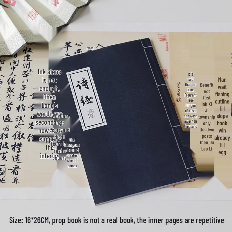 Ancient Style Photography Props: Lanting Preface & Tao Te Ching Book Ornaments
Ancient Style Photography Props: Lanting Preface & Tao Te Ching Book Ornaments