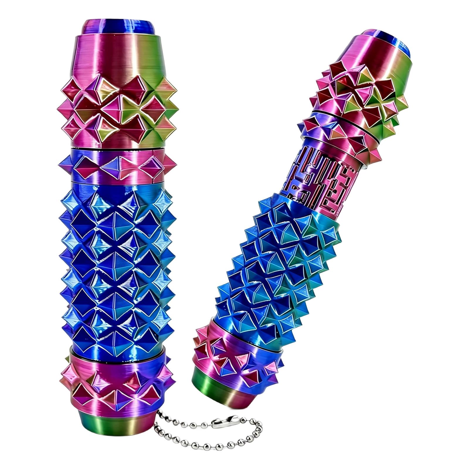 3D Printed Stress Relief Toy with Textured Surface for Hand Massage and Anxiety Reduction Durable Portable Design with Keychain Attachment one size
3D Printed Stress Relief Toy with Textured Surface for Hand Massage and Anxiety Reduction Durable Portable Design with Keychain Attachment one size