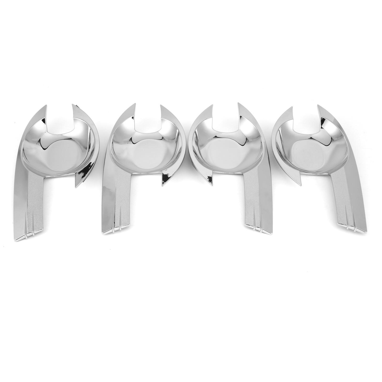 4 шт. Хромированные накладки на чашки дверных ручек, аксессуары для стайлинга, подходят для ISUZU DMAX 20122015
4 шт. Хромированные накладки на чашки дверных ручек, аксессуары для стайлинга, подходят для ISUZU DMAX 20122015