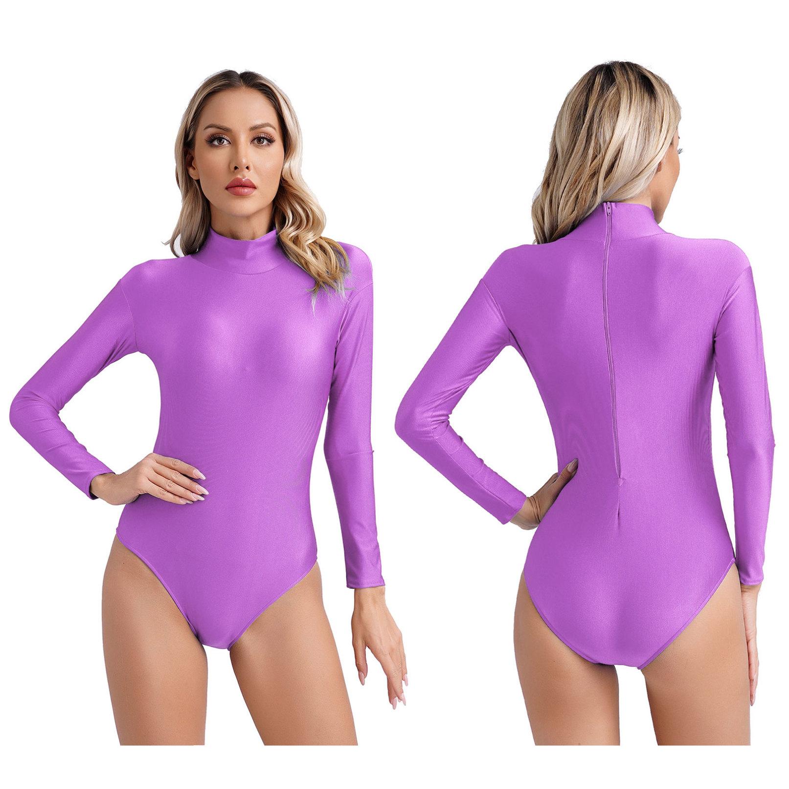 Жіночий гімнастичний танцювальний комбінезон з довгим рукавом і гімнастичним трико на блискавці на спині. XXL
Жіночий гімнастичний танцювальний комбінезон з довгим рукавом і гімнастичним трико на блискавці на спині. XXL