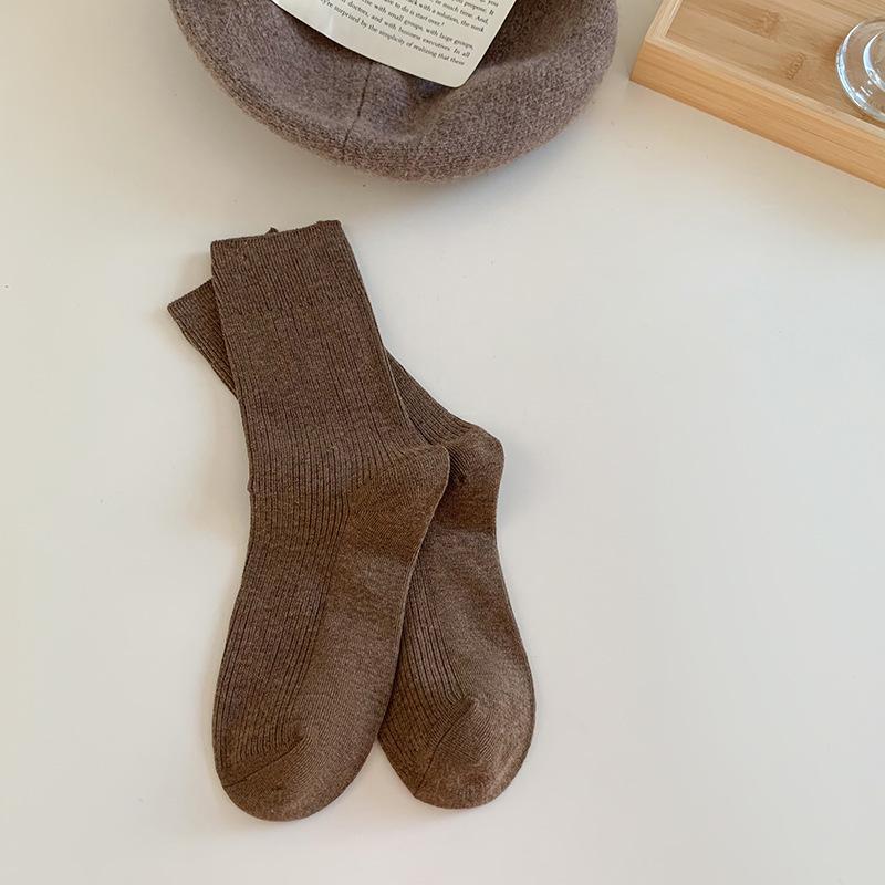 Maillard Socks For Women Spring And Autumn Socks Spring And Autumn Brown Long Socks Solid Color Versatile Socks One size fits all темно-коричневого кольору
Maillard Socks For Women Spring And Autumn Socks Spring And Autumn Brown Long Socks Solid Color Versatile Socks One size fits all темно-коричневого кольору
