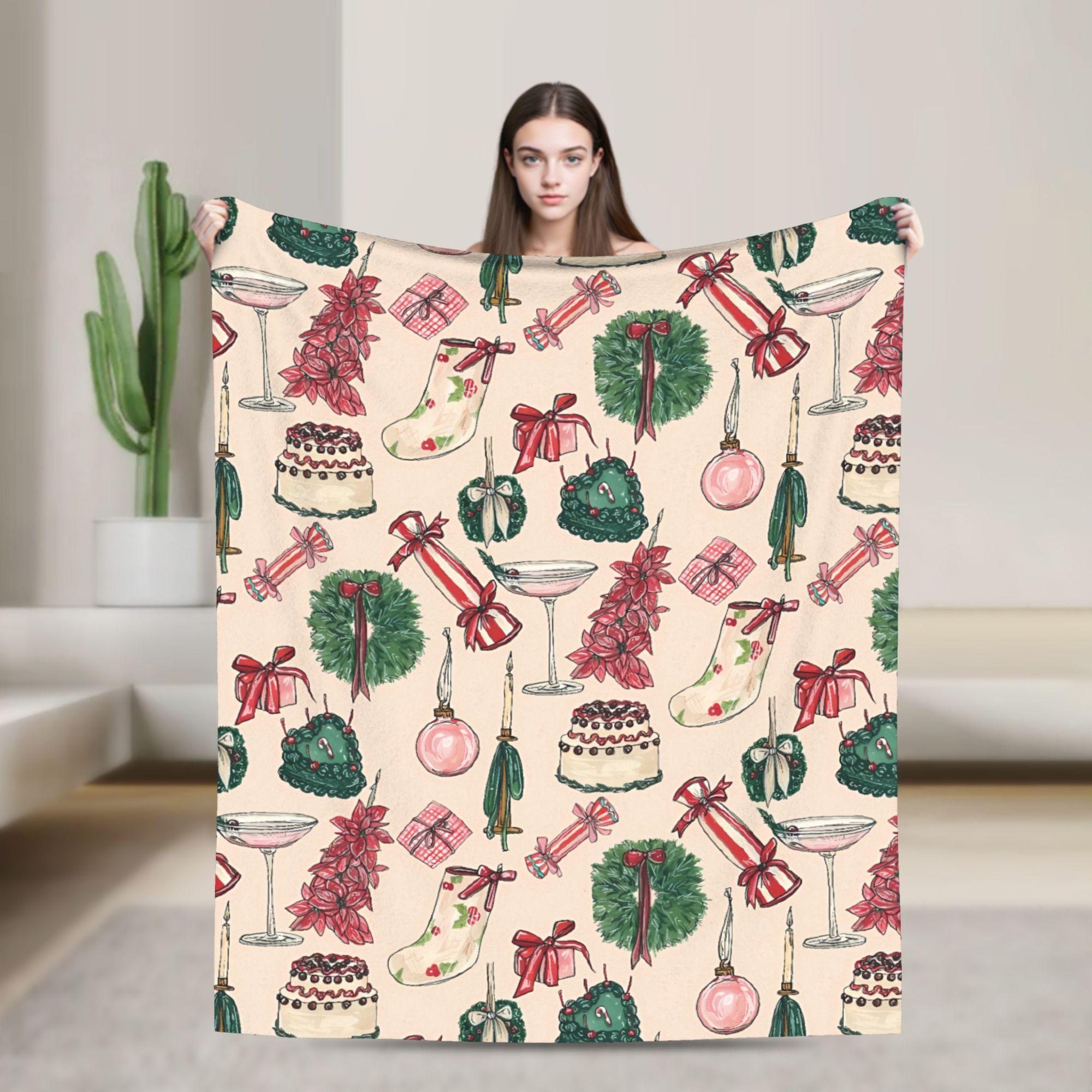 New Year Plaid & Pattern Blankets Warm Soft Graphic Plush Bedding Throws For Students Outdoor Flannel Bedspread Bed Cover 75cmx90cm чёрный
New Year Plaid & Pattern Blankets Warm Soft Graphic Plush Bedding Throws For Students Outdoor Flannel Bedspread Bed Cover 75cmx90cm чёрный