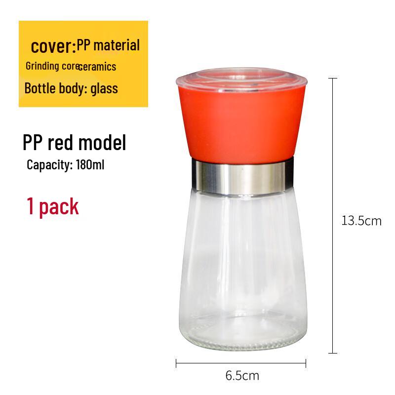 Red Manual Pepper Grinder
Red Manual Pepper Grinder