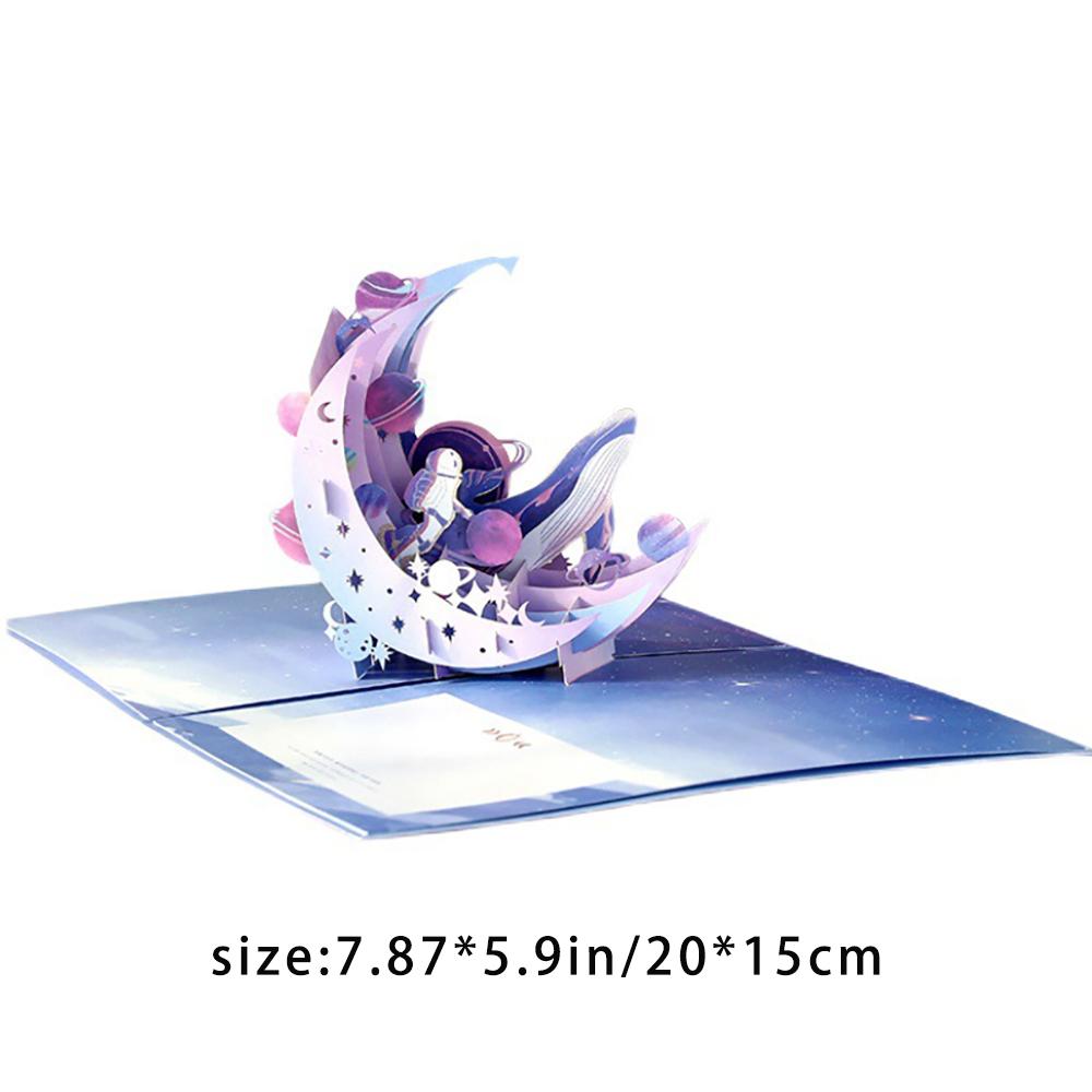 1 piece of 3D 3D 3D greeting card folding DIY birthday gift creative gratitude Star River Japan Korea card beautiful card фіолетовий
1 piece of 3D 3D 3D greeting card folding DIY birthday gift creative gratitude Star River Japan Korea card beautiful card фіолетовий