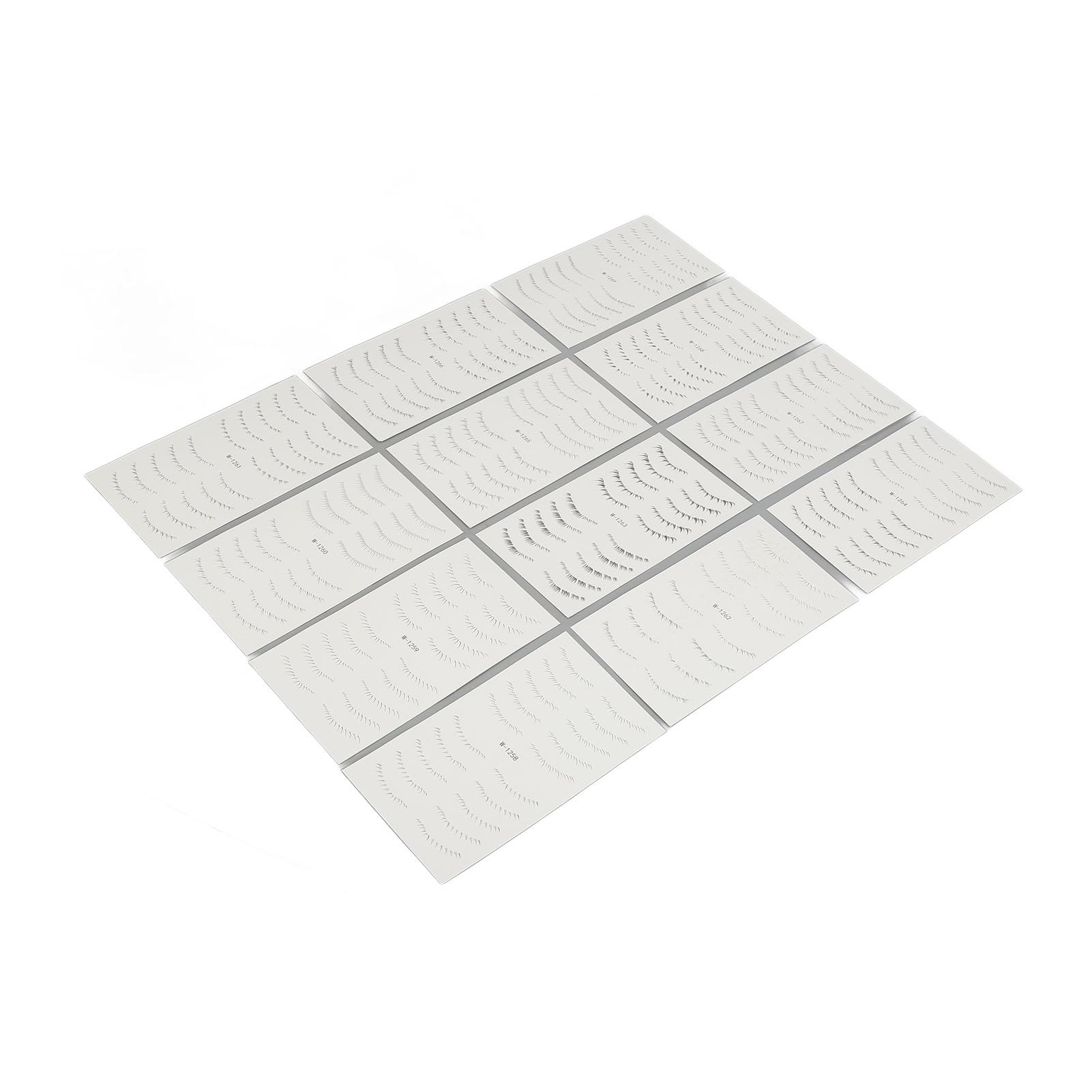12pcs Lower Eyelash Tattoo Stickers Waterproof 6D False Eyelash Thermal Transfer Stickers
12pcs Lower Eyelash Tattoo Stickers Waterproof 6D False Eyelash Thermal Transfer Stickers