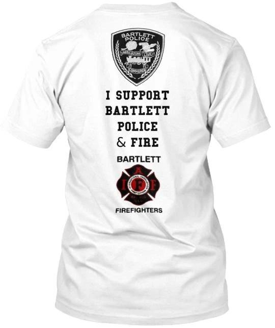 Support Bartlett Police & Fire TTshirt Made in the USA Size S to 5XL 3XL
Support Bartlett Police & Fire TTshirt Made in the USA Size S to 5XL 3XL