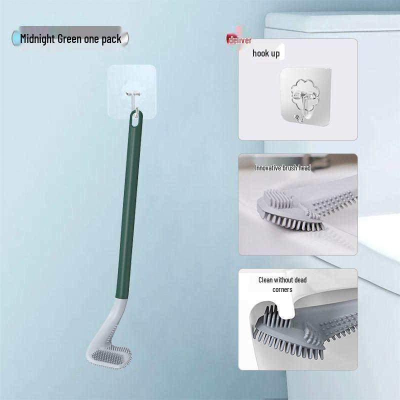 Гольф Силиконовая Туалетная Щетка с Длинной Ручкой 2025 - Новый Бытовой Очиститель для Ванной Комнаты
Гольф Силиконовая Туалетная Щетка с Длинной Ручкой 2025 - Новый Бытовой Очиститель для Ванной Комнаты