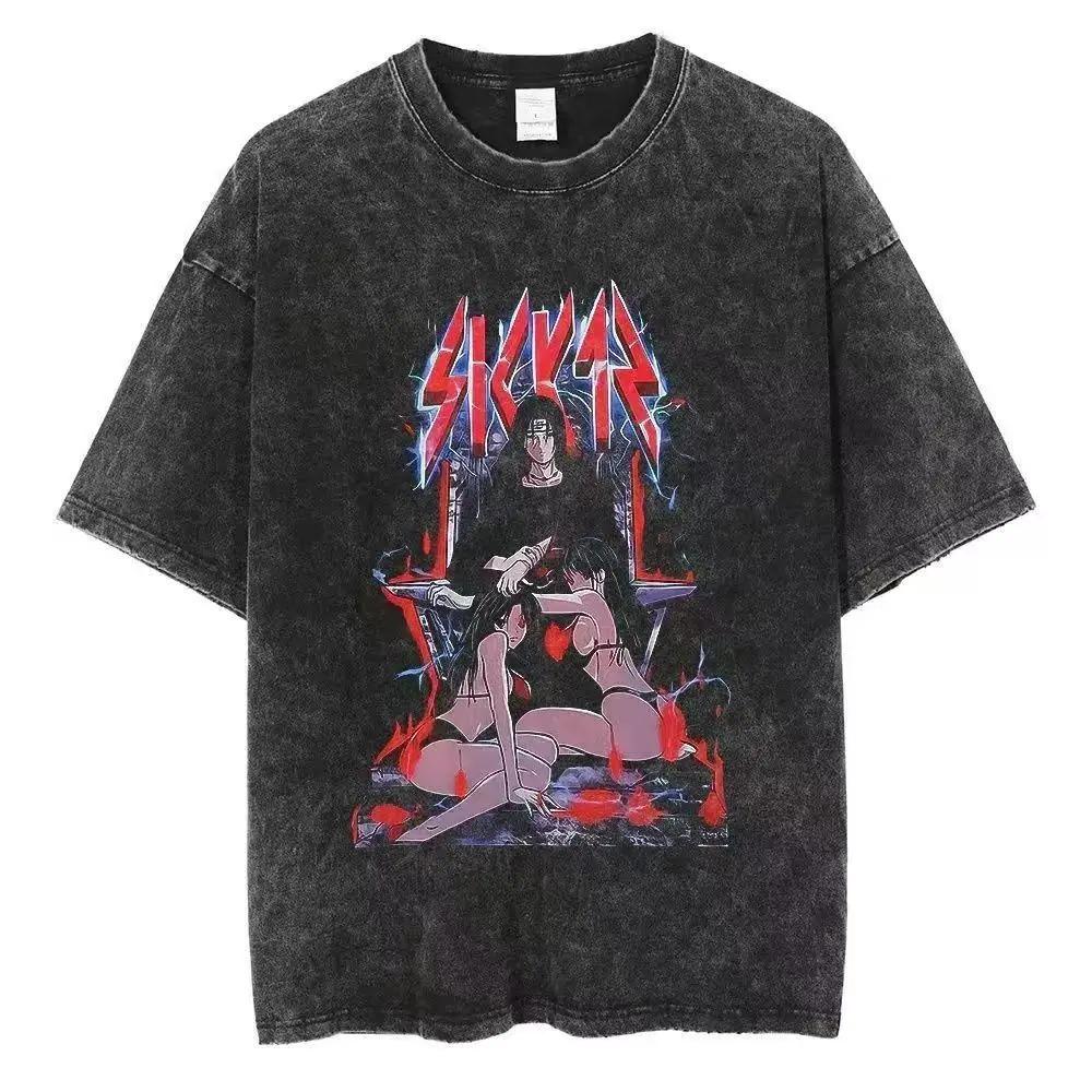 Japan Hot-blooded Naruto Ukiyo-e Manga Graphic Print T-Shirt Men Women Vintage Washed Cotton Summer New Tee Streetwear Harajuku Fashion Oversized Top L
Japan Hot-blooded Naruto Ukiyo-e Manga Graphic Print T-Shirt Men Women Vintage Washed Cotton Summer New Tee Streetwear Harajuku Fashion Oversized Top L