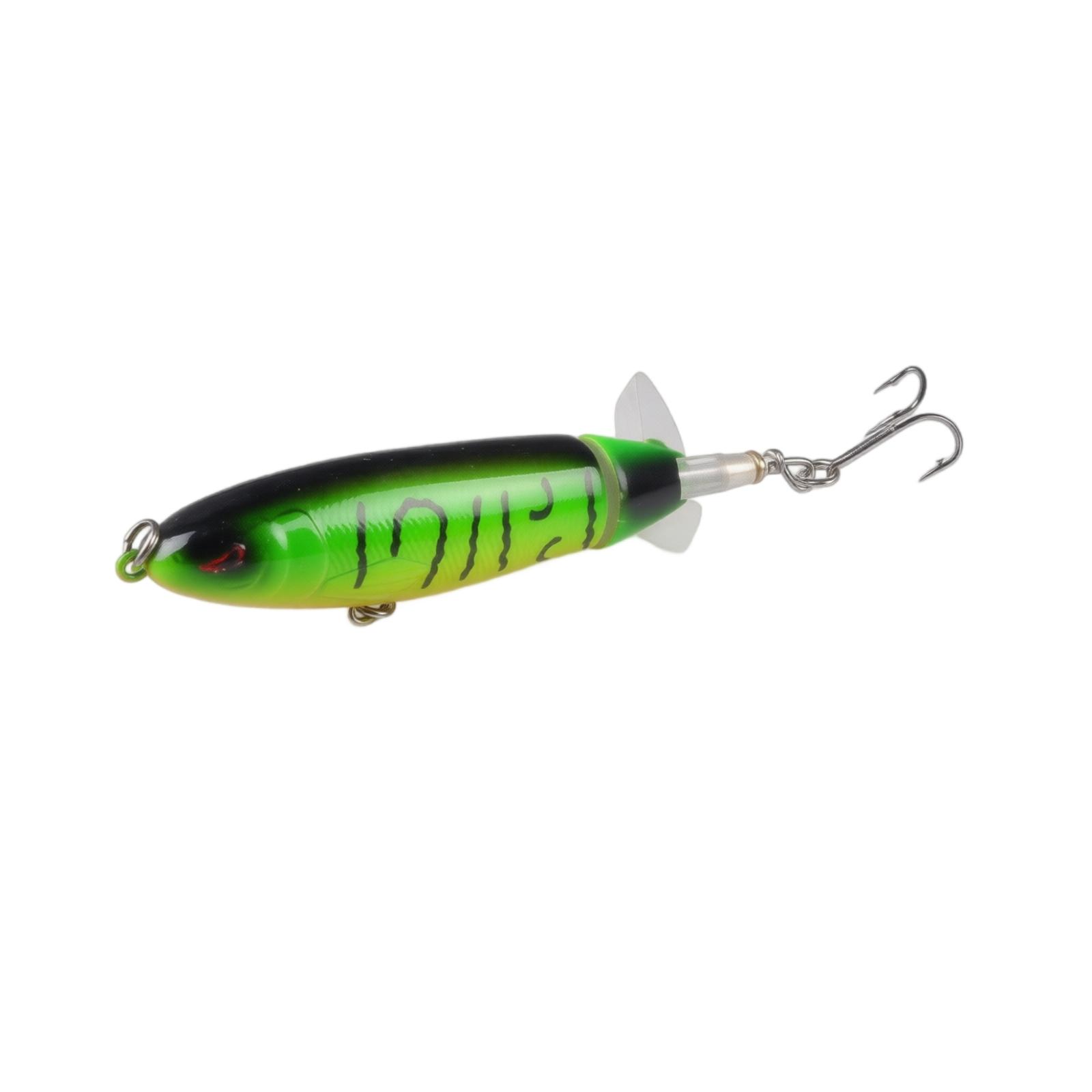 Fishing Lure Hard Bait Floating Pencil Lure 13G 10CM Propeller Tractor Design with Treble Hook for Freshwater and Saltwater Fishing one size
Fishing Lure Hard Bait Floating Pencil Lure 13G 10CM Propeller Tractor Design with Treble Hook for Freshwater and Saltwater Fishing one size