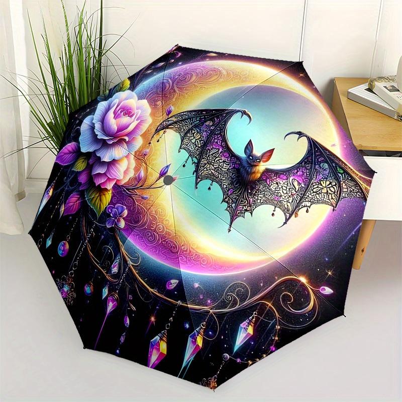 1pc Fantasy Bat Moon Dreamcatcher Umbrella with Plastic Handle,Suitable for All Seasons Home Travel Outdoor UmbrellaB1886
1pc Fantasy Bat Moon Dreamcatcher Umbrella with Plastic Handle,Suitable for All Seasons Home Travel Outdoor UmbrellaB1886