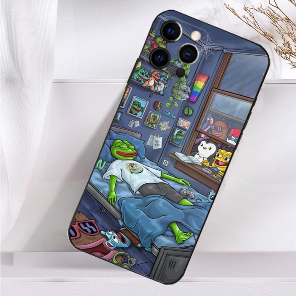 Funny P-Pepe the Frog Phone Case For iPhone 16,15,14,13,12,11 Plus,Pro Max,XS,X,XR,SE,Mini,8,7 Soft Silicone Black Cover iPhone12mini
Funny P-Pepe the Frog Phone Case For iPhone 16,15,14,13,12,11 Plus,Pro Max,XS,X,XR,SE,Mini,8,7 Soft Silicone Black Cover iPhone12mini