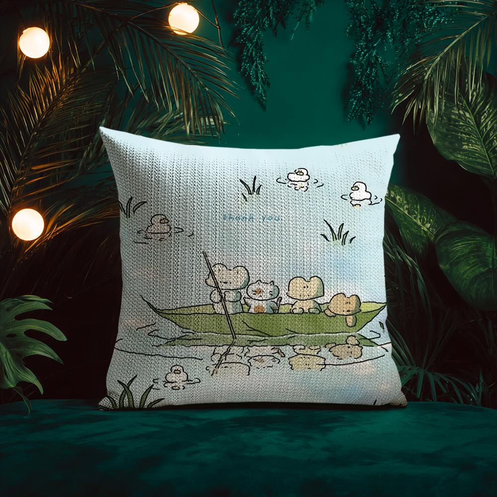 Author Somdoo Cute Animals Quiat And Peaceful Cushion Cover Silky elegant Comfort Sofa Bed Invisible zipper Beach pillowcase 30X30cm
Author Somdoo Cute Animals Quiat And Peaceful Cushion Cover Silky elegant Comfort Sofa Bed Invisible zipper Beach pillowcase 30X30cm