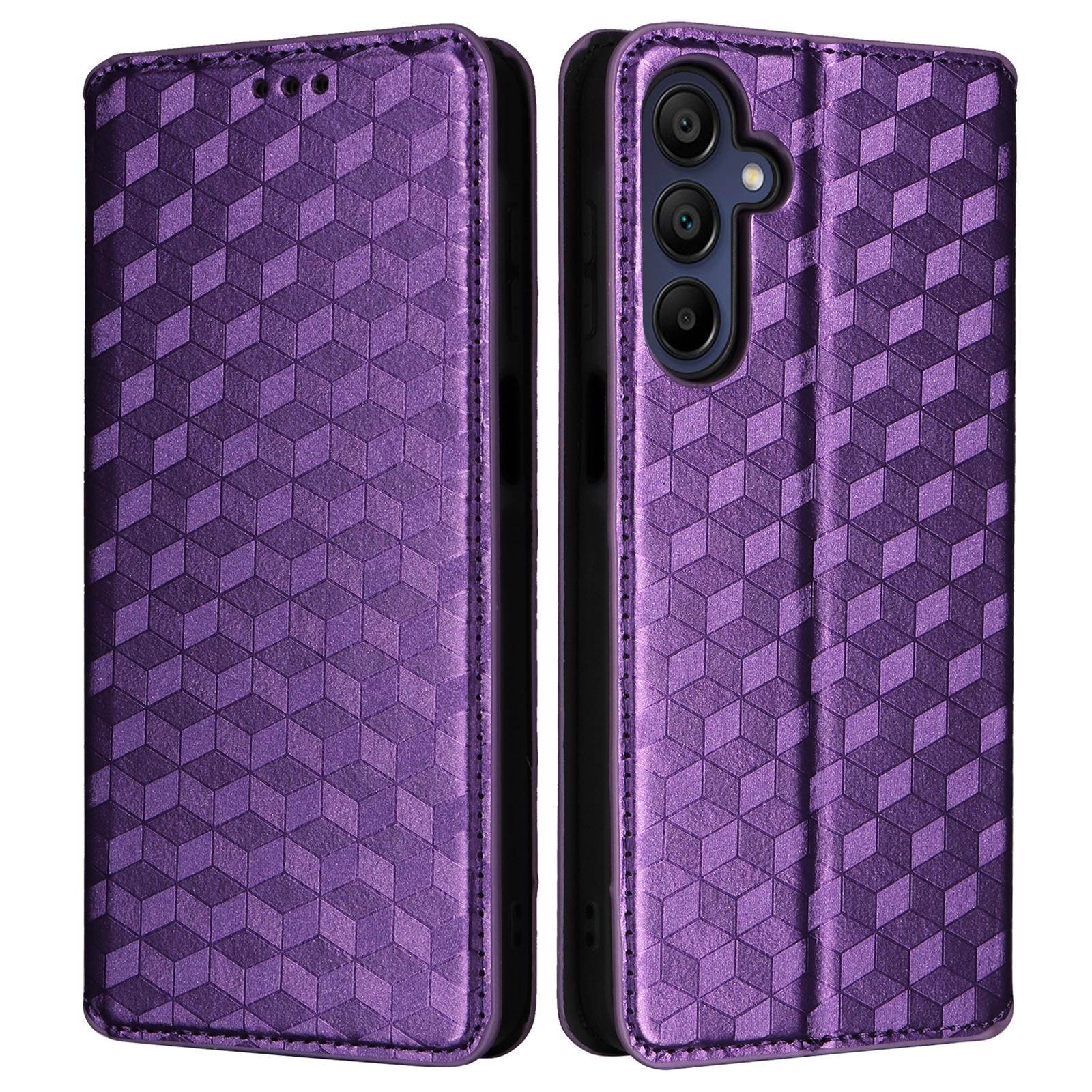 Для Samsung Galaxy A26 5G Чохол-гаманець Шкіряний чохол для телефону з ромбоподібним тисненням Purple
Для Samsung Galaxy A26 5G Чохол-гаманець Шкіряний чохол для телефону з ромбоподібним тисненням Purple