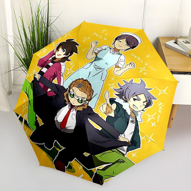 1pc Shirley, May, Rintarou & Nagisa s Outdoor Umbrella: Automatic Opening/Closing, Portable 3-Fold Design, 8-Bone Iron Frame - Perfect Gift for Fans,
1pc Shirley, May, Rintarou & Nagisa s Outdoor Umbrella: Automatic Opening/Closing, Portable 3-Fold Design, 8-Bone Iron Frame - Perfect Gift for Fans,
