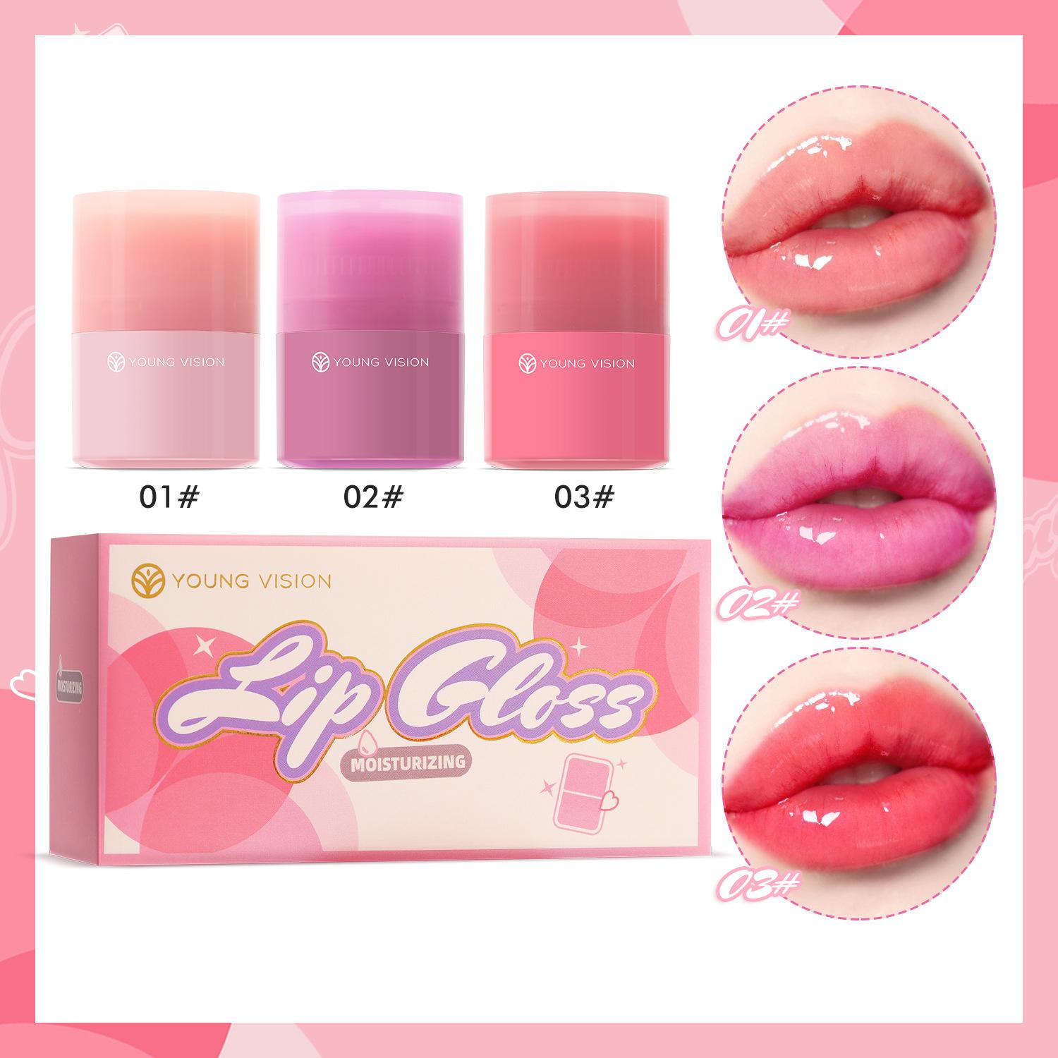 Twist Lip Gloss 3 Color Set Full Moisture Candy Nude Полупрозрачный зеркальный блеск для губ Увлажняющее масло для губ A
Twist Lip Gloss 3 Color Set Full Moisture Candy Nude Полупрозрачный зеркальный блеск для губ Увлажняющее масло для губ A