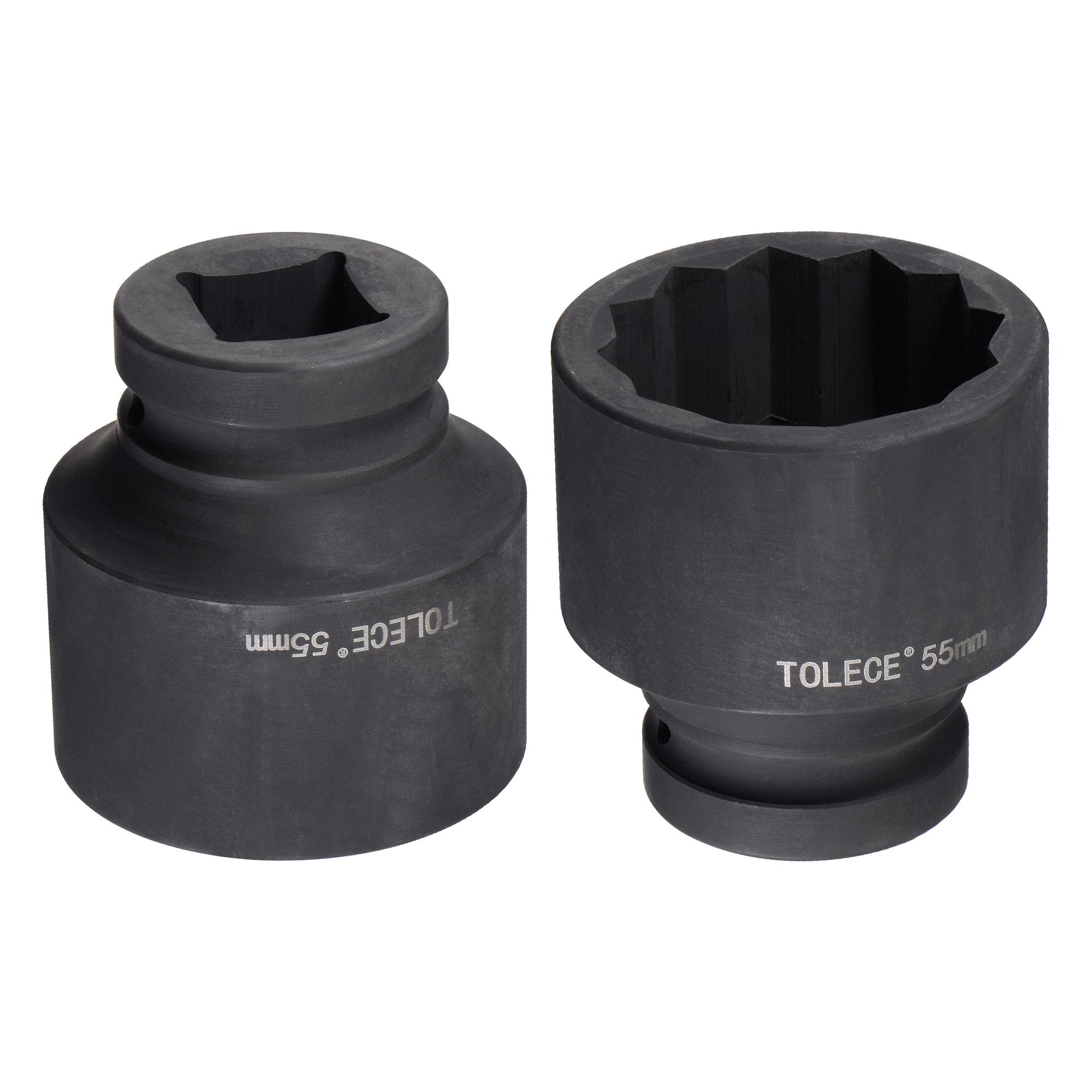 1 Drive 55mm 60mm 65mm 68mm 70mm 75mm 80mm 85mm 12-Point Impact Socket CR-MO SteelStandard Metric Sizes Car Repair Tools 55mm
1 Drive 55mm 60mm 65mm 68mm 70mm 75mm 80mm 85mm 12-Point Impact Socket CR-MO SteelStandard Metric Sizes Car Repair Tools 55mm