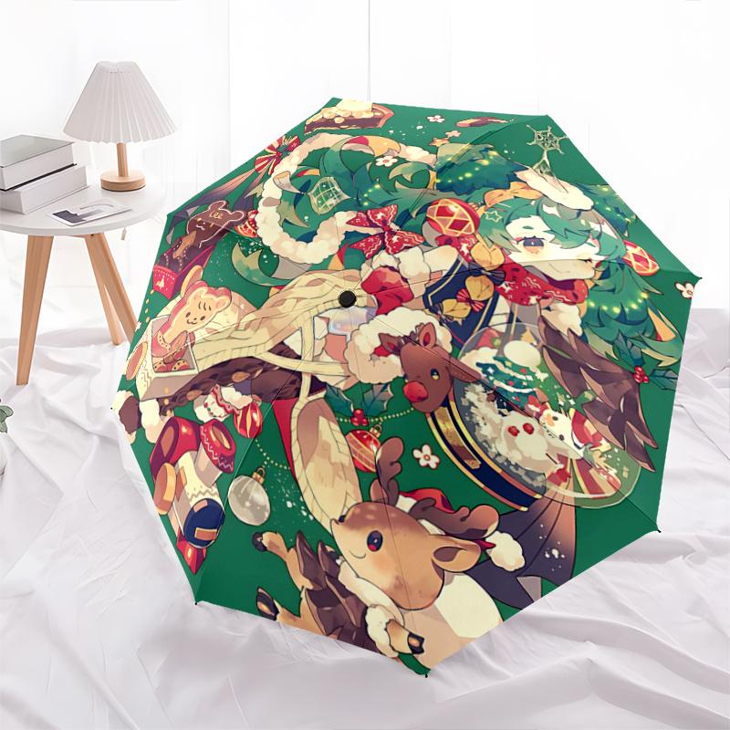 1pc Christmas Fantasy Durable Cartoon Folding Umbrella, Portable 3-Fold Compact Umbrella for Men and Women, Suitable for Travel or Daily Use.D013
1pc Christmas Fantasy Durable Cartoon Folding Umbrella, Portable 3-Fold Compact Umbrella for Men and Women, Suitable for Travel or Daily Use.D013