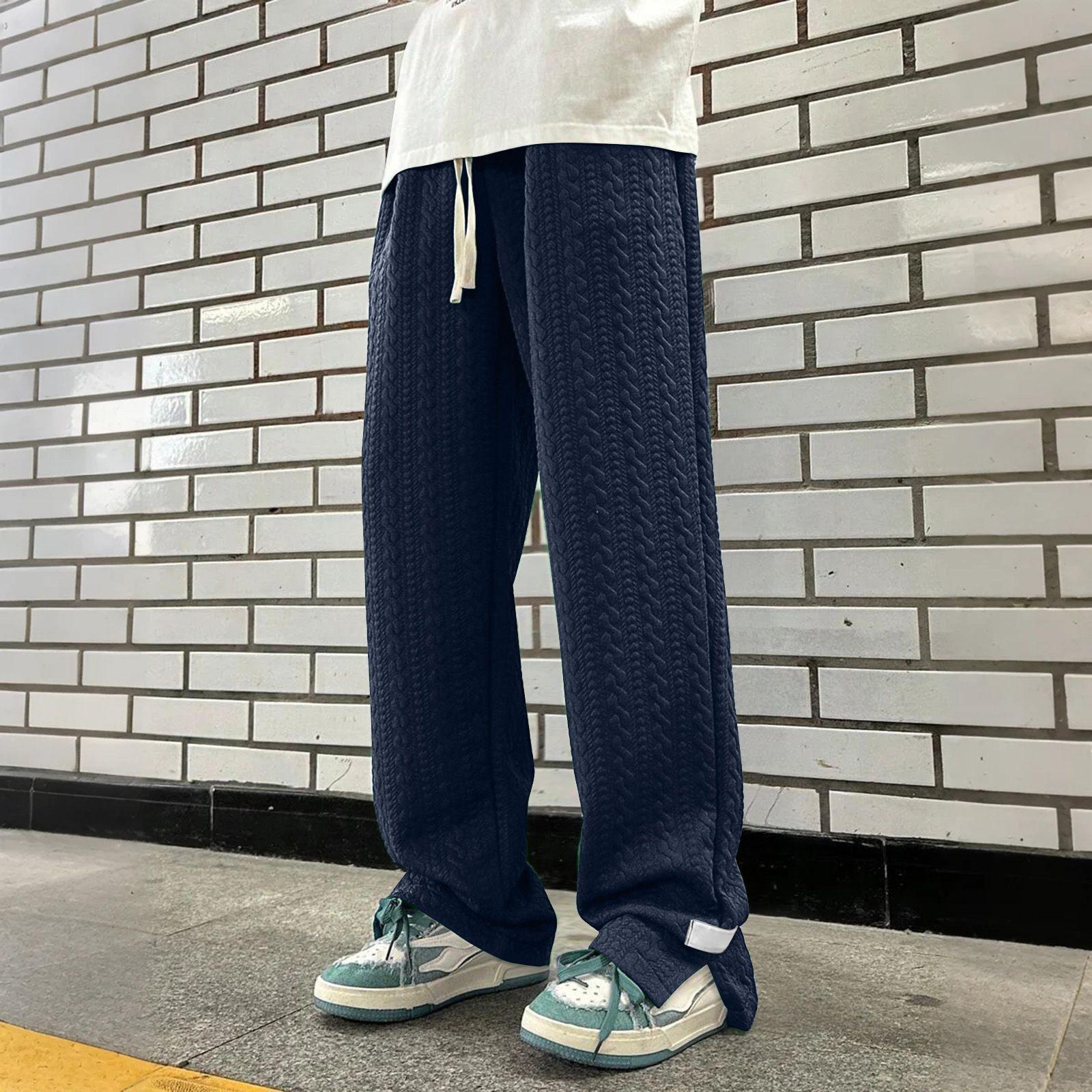 Мужские однотонные свободные спортивные штаны с широкими штанинами, мужские повседневные модные спортивные штаны L
Мужские однотонные свободные спортивные штаны с широкими штанинами, мужские повседневные модные спортивные штаны L