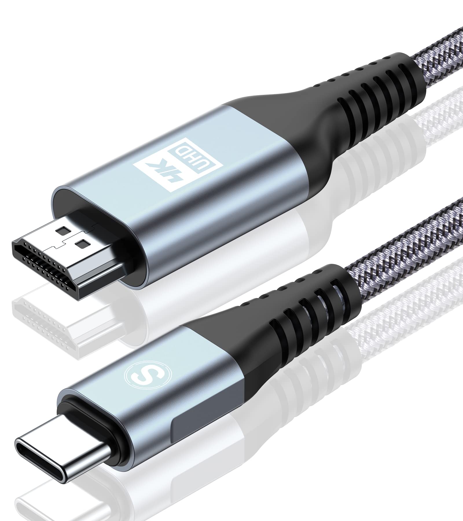AviBrex HDMI-кабель-переходник USB C HDMI-переходник, совместимый с нейлоновой оплеткой, видеовыход, отображение экрана мобильного телефона на телевизоре HDMI типа C iPhone15 16 Pro
AviBrex HDMI-кабель-переходник USB C HDMI-переходник, совместимый с нейлоновой оплеткой, видеовыход, отображение экрана мобильного телефона на телевизоре HDMI типа C iPhone15 16 Pro