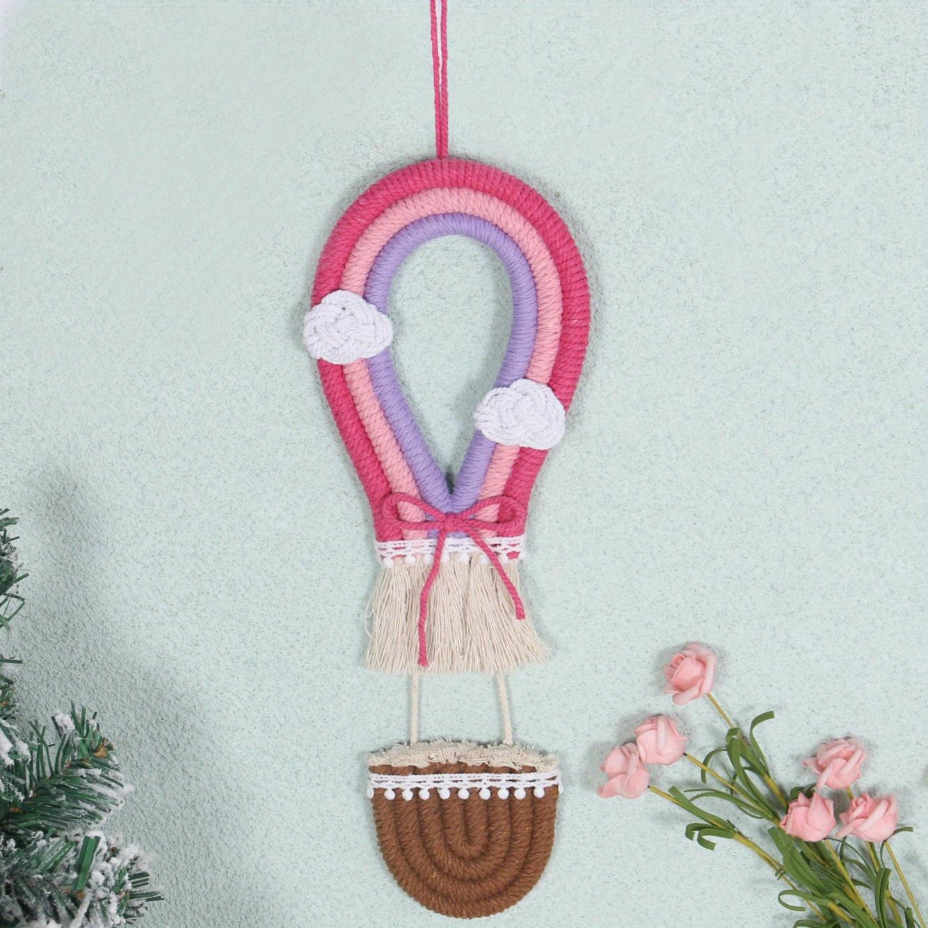 1 шт. Чисто ручной работы Радужные украшения в виде воздушного шара, для украшения дома, настенные розовый
1 шт. Чисто ручной работы Радужные украшения в виде воздушного шара, для украшения дома, настенные розовый