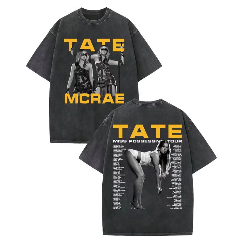 Tate McRae Miss Possessive World Tour Graphic T Shirts Fashion Aesthetic Vintage Washed Tshirts Unisex Women Cotton T Shirt M
Tate McRae Miss Possessive World Tour Graphic T Shirts Fashion Aesthetic Vintage Washed Tshirts Unisex Women Cotton T Shirt M