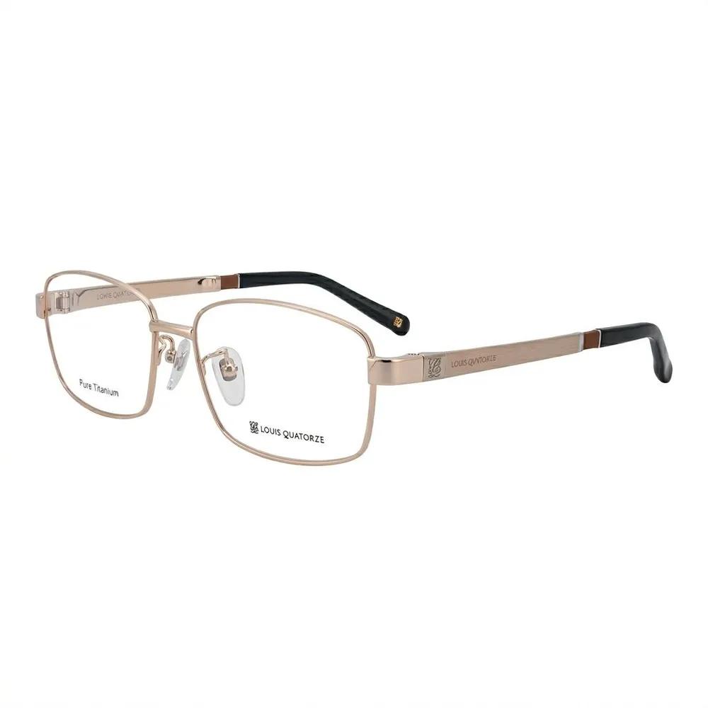Louis Quatorze LOUIS QUATORZE Square Titanium Eyeglass Frame Gold Eyeglass Frame LQ3719AY Gold LQ3719AY Gold
Louis Quatorze LOUIS QUATORZE Square Titanium Eyeglass Frame Gold Eyeglass Frame LQ3719AY Gold LQ3719AY Gold