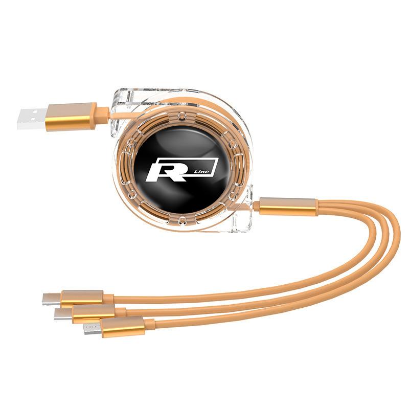 Гарячий 3-в-1 Micro USB Type-C Кабель для швидкої зарядки Багатозарядний пристрій Для Volkswagen Rline T-Cross Arteon Magotan Jetta CC Transporter золотий
Гарячий 3-в-1 Micro USB Type-C Кабель для швидкої зарядки Багатозарядний пристрій Для Volkswagen Rline T-Cross Arteon Magotan Jetta CC Transporter золотий