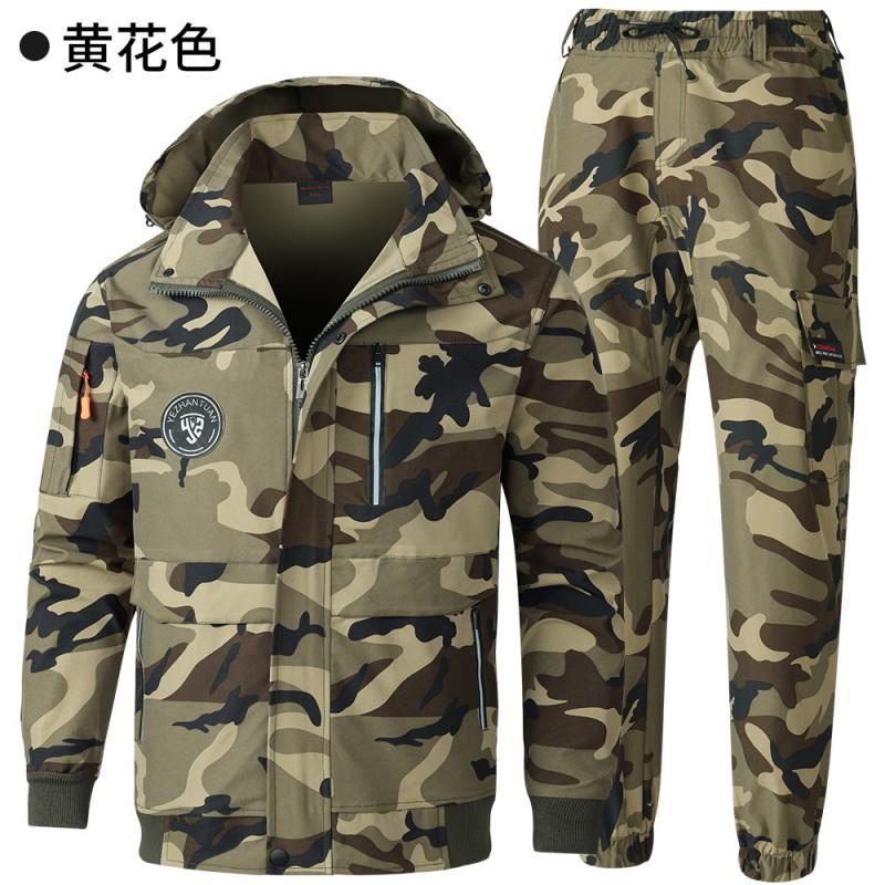 Work Suit Men s Style Cotton Elastic Camouflage Thick Wear-resistant Dirt-resistant Anti-scalding Welding Tooling Labor Protection Clothing 190 yards recommended 175-190 kg
Work Suit Men s Style Cotton Elastic Camouflage Thick Wear-resistant Dirt-resistant Anti-scalding Welding Tooling Labor Protection Clothing 190 yards recommended 175-190 kg