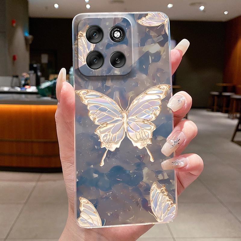 Phone Case For Motorola Moto G56 / Moto G66J / Moto G66Y 5G Butterfly Bow Protective Casing Transparent Soft Silicone TPU Cover Moto G66J 5G
Phone Case For Motorola Moto G56 / Moto G66J / Moto G66Y 5G Butterfly Bow Protective Casing Transparent Soft Silicone TPU Cover Moto G66J 5G