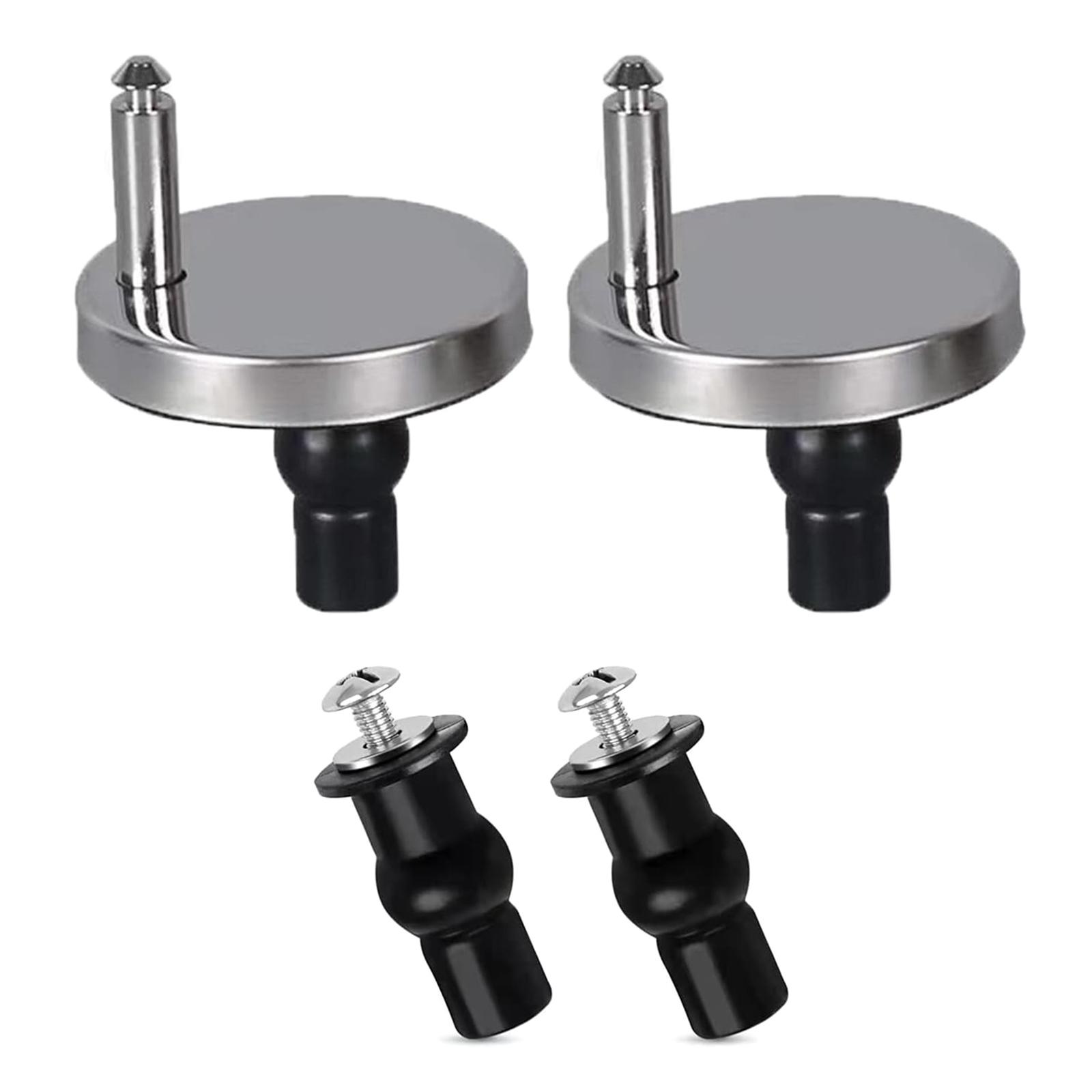 Быстросъемные крепления для сиденья унитаза, прочные универсальные крепления для сиденья унитаза для глухих отверстий, простая установка
Быстросъемные крепления для сиденья унитаза, прочные универсальные крепления для сиденья унитаза для глухих отверстий, простая установка