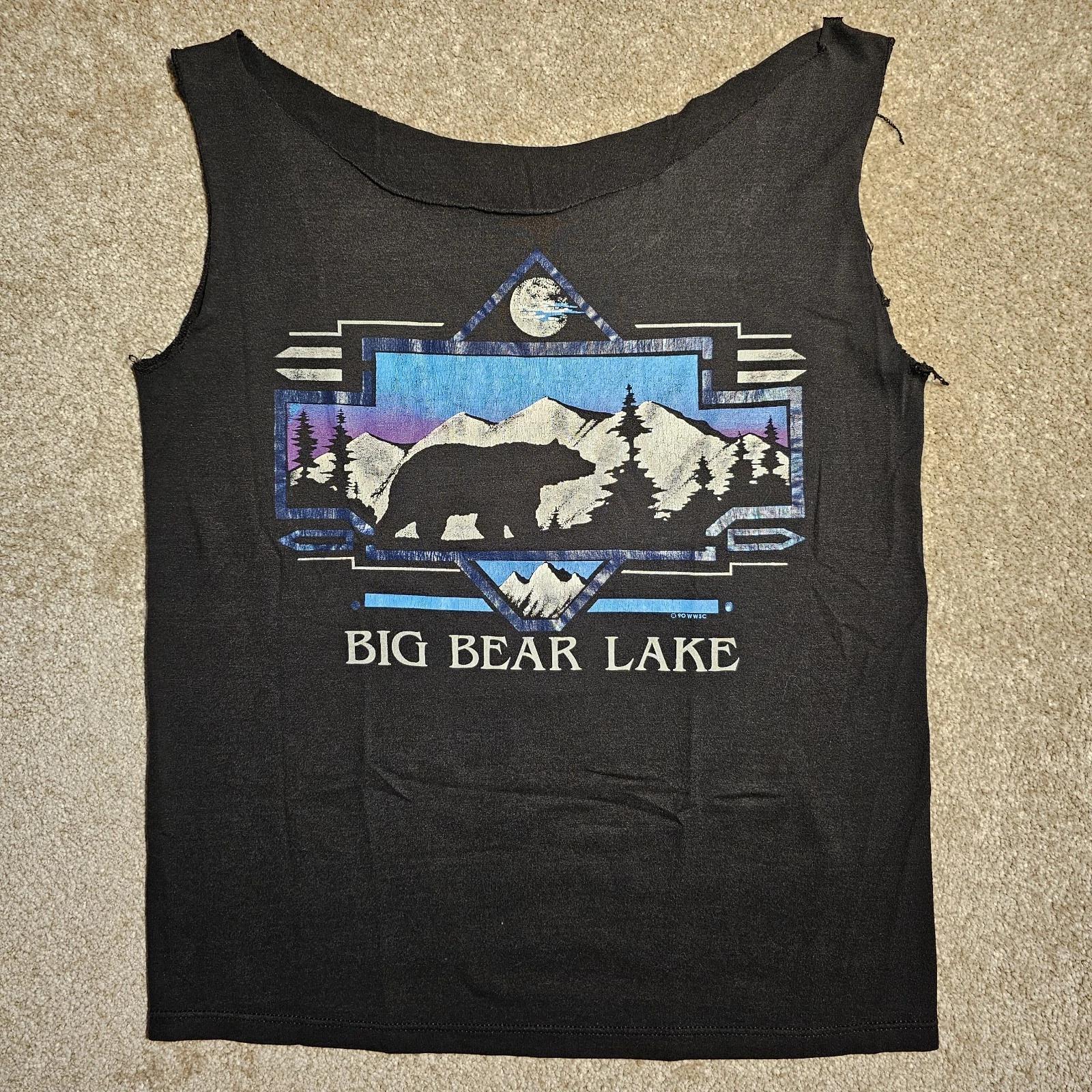 Vintage 1990 Big Bear Lake Nature Cutoff T-shirt Mens M Grunge Gym Emo Tourist S
Vintage 1990 Big Bear Lake Nature Cutoff T-shirt Mens M Grunge Gym Emo Tourist S