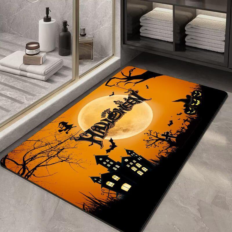 Нескользящий коврик для Хэллоуина: Грязеотталкивающий, впитывающий воду кристальный бархат для ванной комнаты или прихожей 50x80CM (Crystal Velvet)
Нескользящий коврик для Хэллоуина: Грязеотталкивающий, впитывающий воду кристальный бархат для ванной комнаты или прихожей 50x80CM (Crystal Velvet)