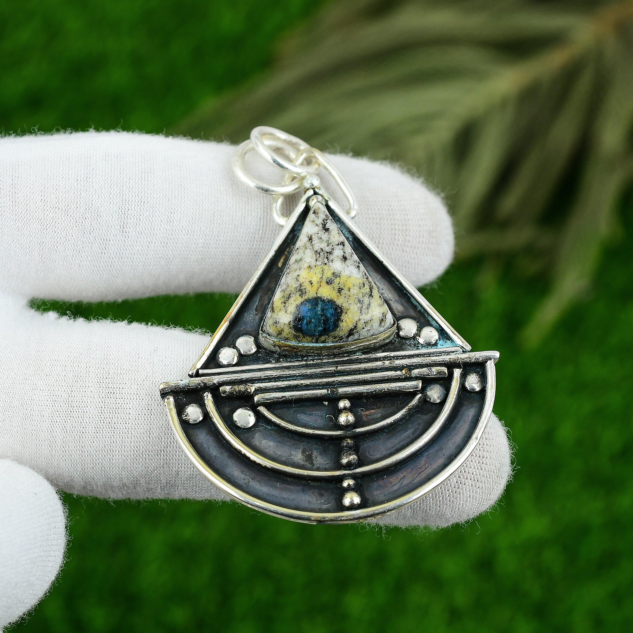 Pear Natural K2 Jasper 925 Sterling Silver Anniversary New Bezel Wife Pendant
Pear Natural K2 Jasper 925 Sterling Silver Anniversary New Bezel Wife Pendant