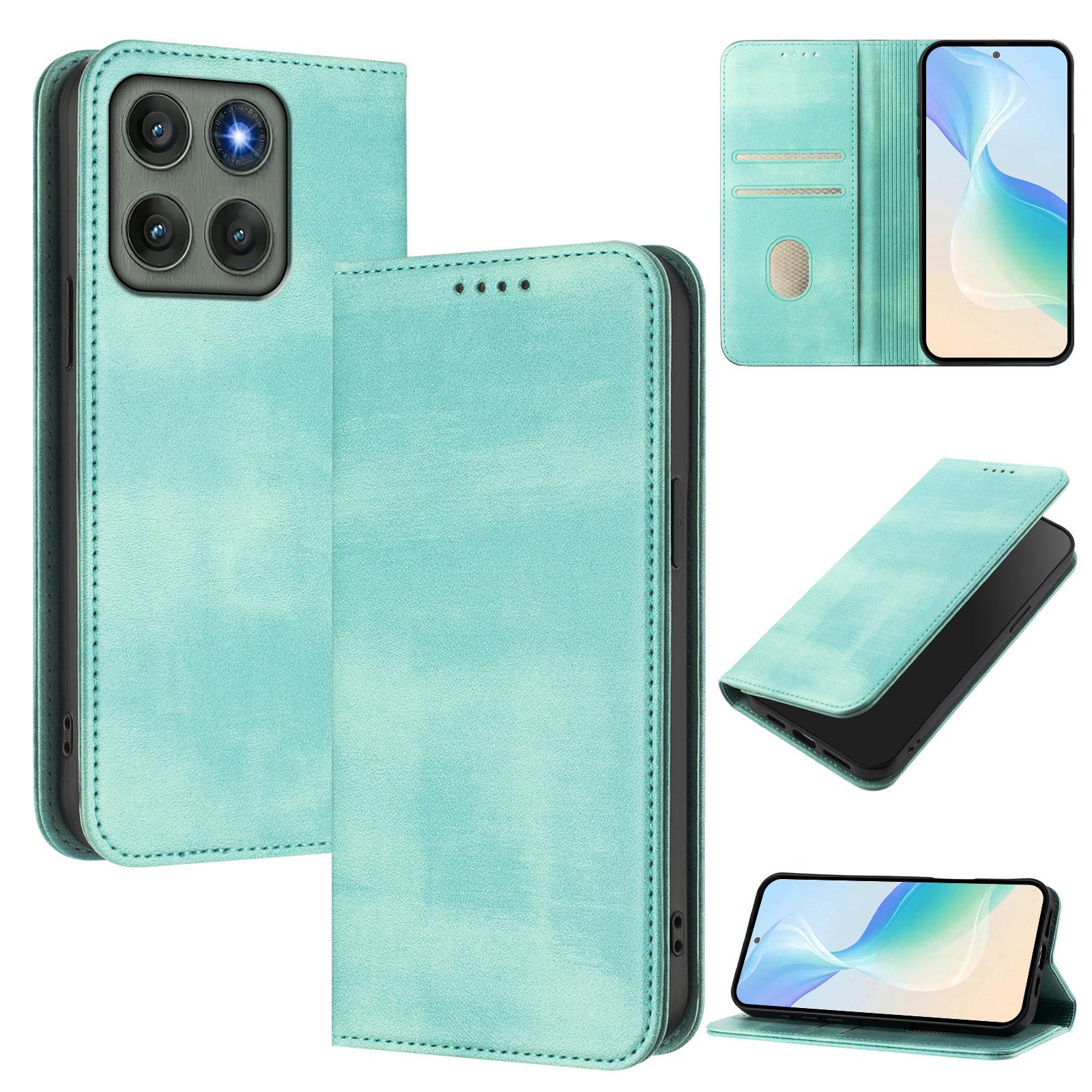 For Motorola Edge 60 Pro 5G Wallet Cases Retro Texture RFID Blocking Leather Phone Cover Mint Green
For Motorola Edge 60 Pro 5G Wallet Cases Retro Texture RFID Blocking Leather Phone Cover Mint Green