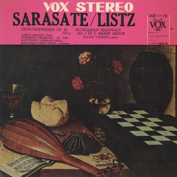7inch Record TIBOR SZOKE - Zigeunerweisen Op. 20 No. 1 / Hunga VOX111S VOX Japan Classical Used
7inch Record TIBOR SZOKE - Zigeunerweisen Op. 20 No. 1 / Hunga VOX111S VOX Japan Classical Used