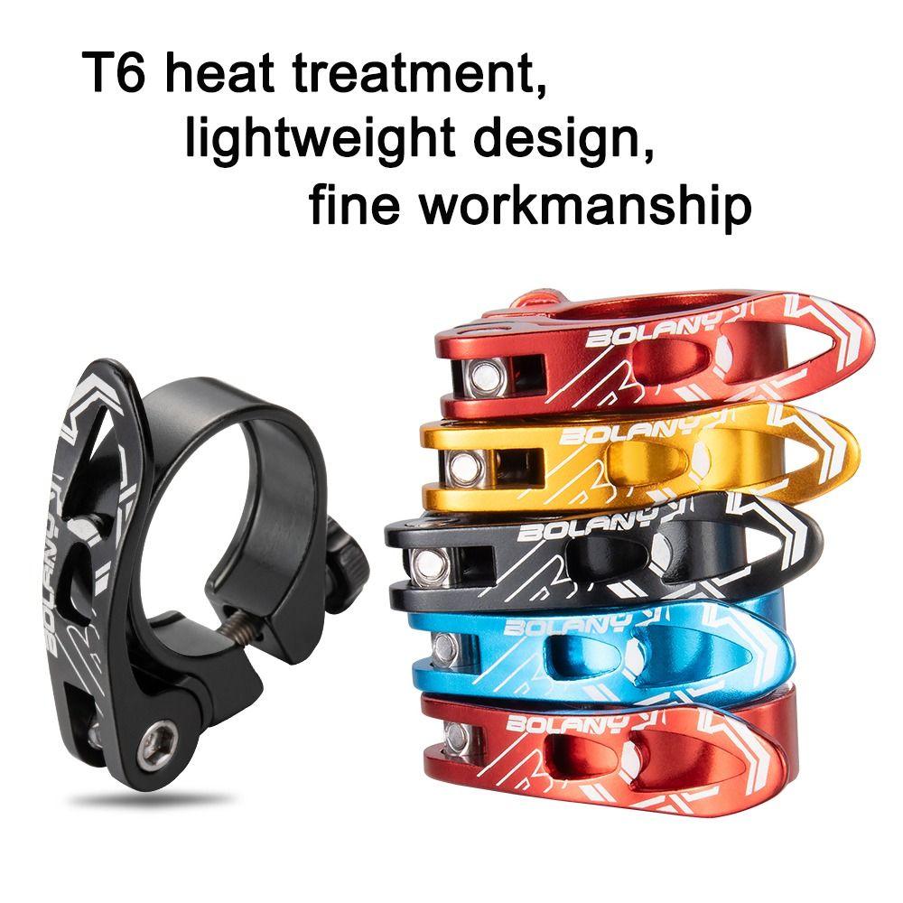 Black/Blue/Red/Golden MTB Bike Seatpost Clamp Ultralight Quick Release Clamp Mountain Bike
Black/Blue/Red/Golden MTB Bike Seatpost Clamp Ultralight Quick Release Clamp Mountain Bike