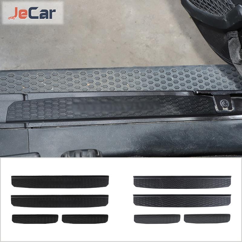 Защитная пластина для порога, наклейка на педаль, пороговая накладка для Jeep Wrangler 4 двери JL JT Gladiator 2018 + автомобиль
Защитная пластина для порога, наклейка на педаль, пороговая накладка для Jeep Wrangler 4 двери JL JT Gladiator 2018 + автомобиль