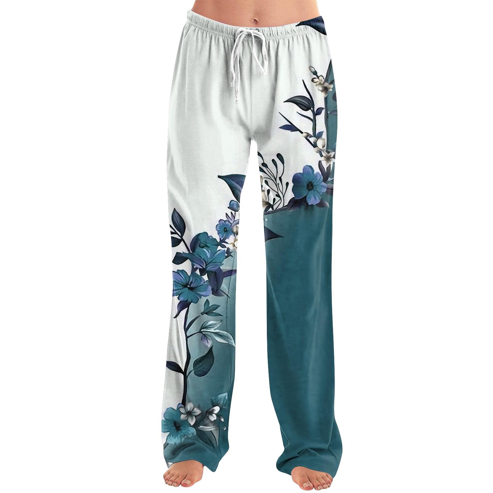 Женские пижамные штаны, одежда для сна, повседневные брюки с эластичной резинкой на талии, удобные прямые свободные брюки для йоги XL небесно-голубой
Женские пижамные штаны, одежда для сна, повседневные брюки с эластичной резинкой на талии, удобные прямые свободные брюки для йоги XL небесно-голубой