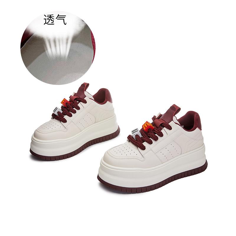 Подошва из искусственной кожи с присоской, белые туфли женские, весна 2025, новые туфли на платформе для спорта, кроссовки, повседневная женская обувь, универсальная обувь для детей 40 красный
Подошва из искусственной кожи с присоской, белые туфли женские, весна 2025, новые туфли на платформе для спорта, кроссовки, повседневная женская обувь, универсальная обувь для детей 40 красный