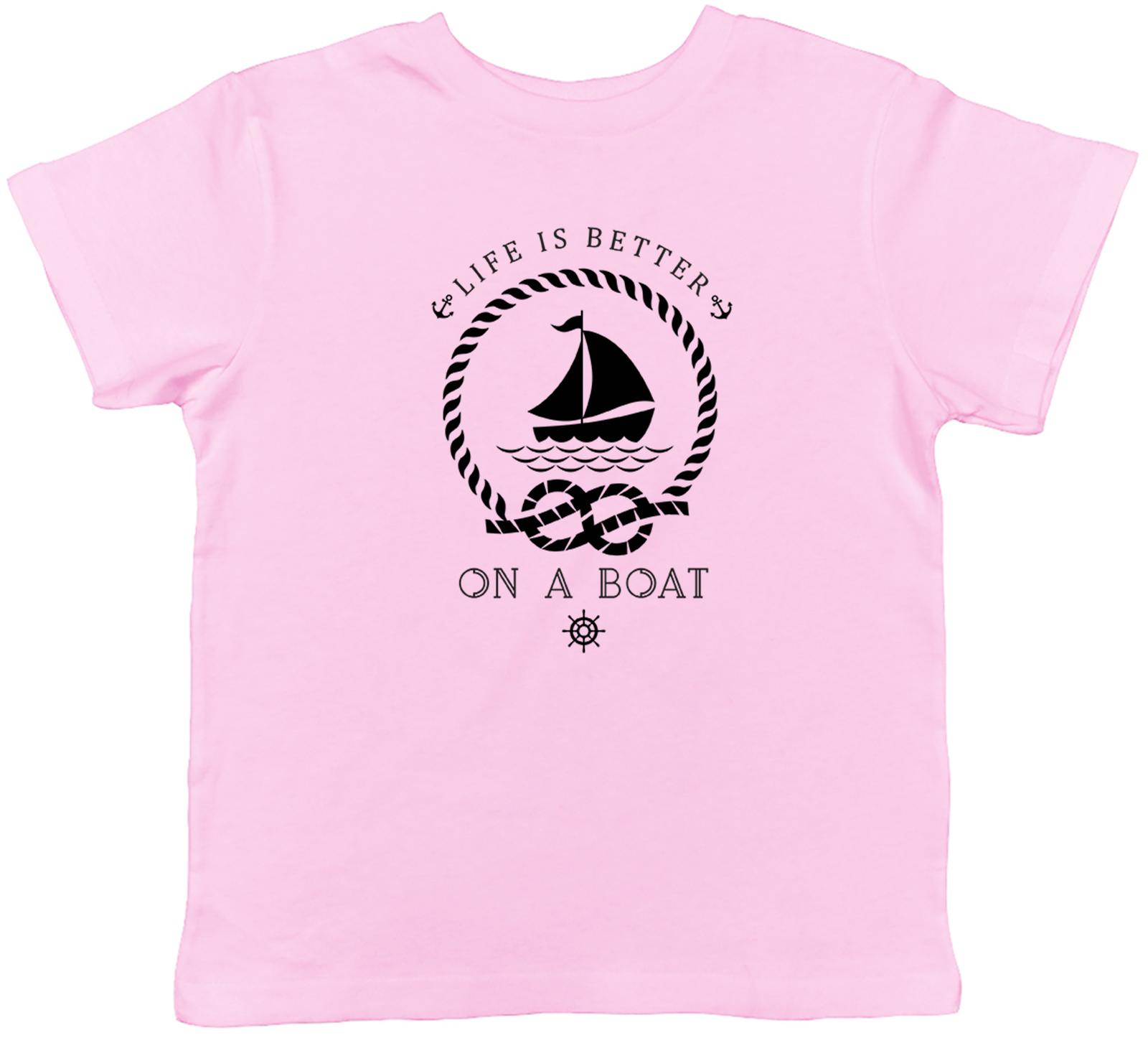 Life is Better on a Boat Kids T-Shirt Fishing Sea Ship Childrens Boys Girls Gift 100
Life is Better on a Boat Kids T-Shirt Fishing Sea Ship Childrens Boys Girls Gift 100