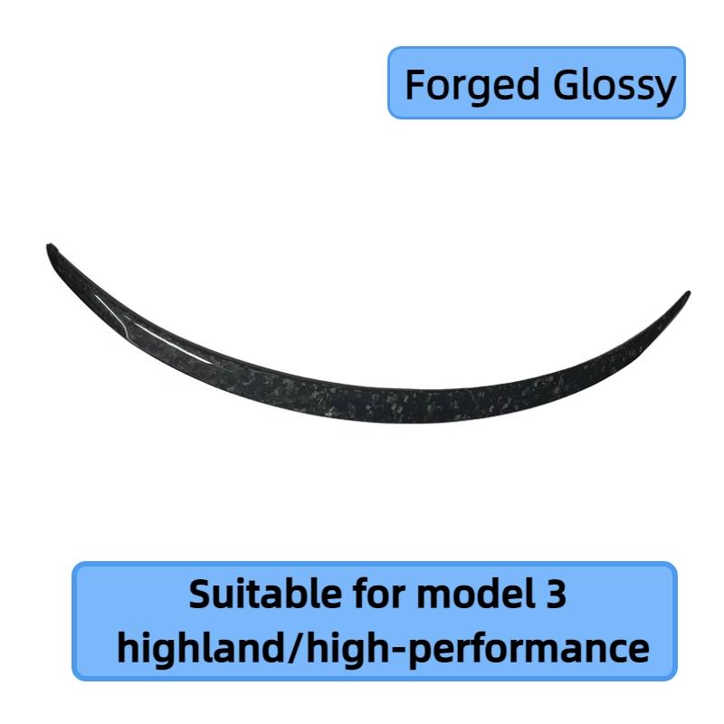 For Tesla Model 3 Highland Spoiler Real Carbon Fiber Model Y Juniper 2025 High-performance Spoilers Rear Trunk Wing Accessories
For Tesla Model 3 Highland Spoiler Real Carbon Fiber Model Y Juniper 2025 High-performance Spoilers Rear Trunk Wing Accessories