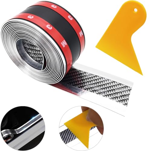 CTRICALVER Protector Moulding, 5cm x 3m Bumper Guard, Side Step Guard, Car Door Sill Protector Suitable for Most Trucks, Jeeps, Pickups or SUVs (
CTRICALVER Protector Moulding, 5cm x 3m Bumper Guard, Side Step Guard, Car Door Sill Protector Suitable for Most Trucks, Jeeps, Pickups or SUVs (