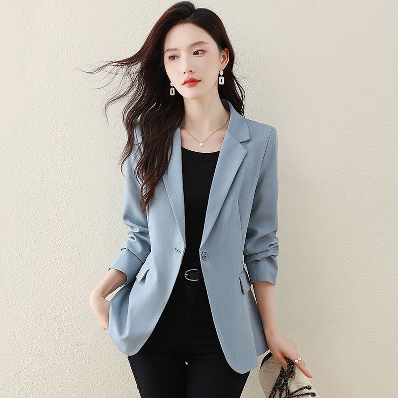 Suit Jacket Female Spring and Autumn Small Senior Casual Loose Fit Top Temperament Bleizer XS світло-синій колір
Suit Jacket Female Spring and Autumn Small Senior Casual Loose Fit Top Temperament Bleizer XS світло-синій колір