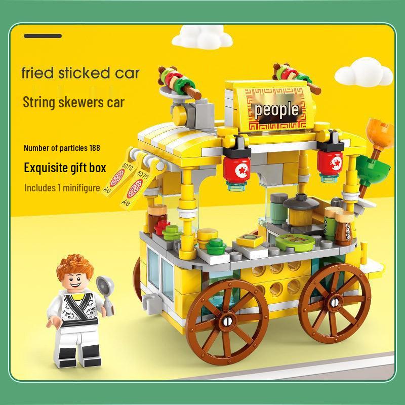 City Street Scene Building Set - Compatible with LEGO Bricks - Educational Toy for Kids - Birthday Gift
City Street Scene Building Set - Compatible with LEGO Bricks - Educational Toy for Kids - Birthday Gift
