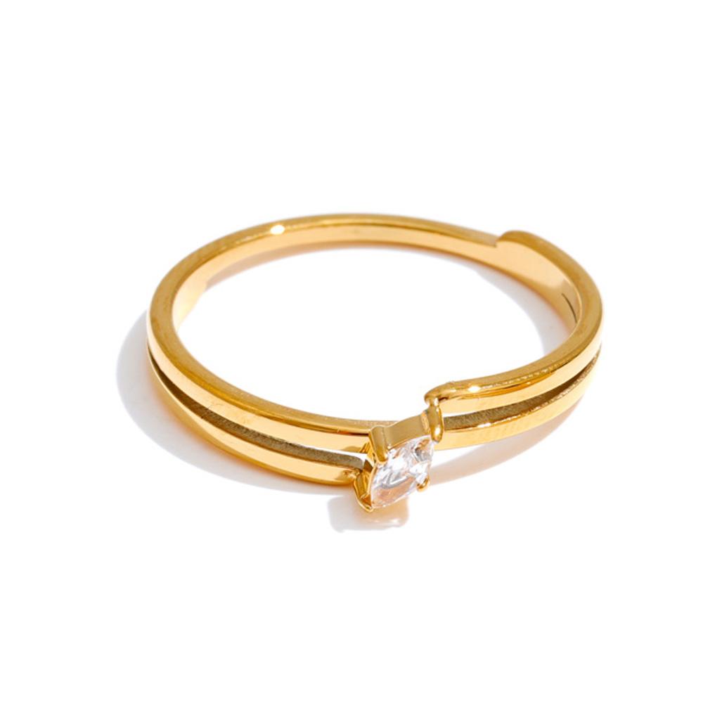 Yhpup Size 678 Stainless Steel Cubic Zirconia Double-Layer Ring for All Occasions High Quality Fashion Minimalist Jewelry Gift 8
Yhpup Size 678 Stainless Steel Cubic Zirconia Double-Layer Ring for All Occasions High Quality Fashion Minimalist Jewelry Gift 8