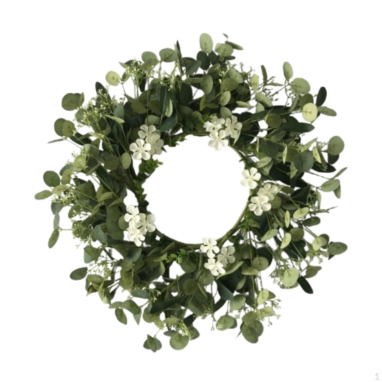 Artificial Flower Wreath Floral Garland Realistic Wall Hanging Ornament Front Door
Artificial Flower Wreath Floral Garland Realistic Wall Hanging Ornament Front Door